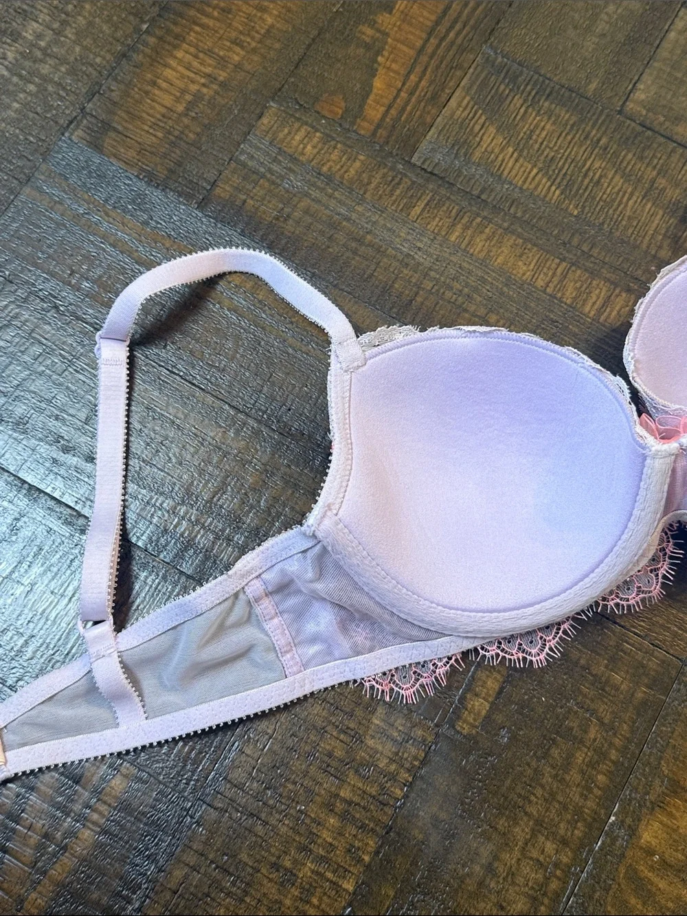 Victoria’s‎ Secret Dream Angels Pink Purple Lace Demi Bra 32C